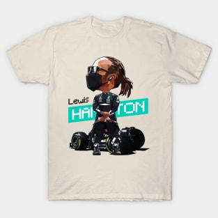 Lewis Hamilton - Pixel Art T-Shirt